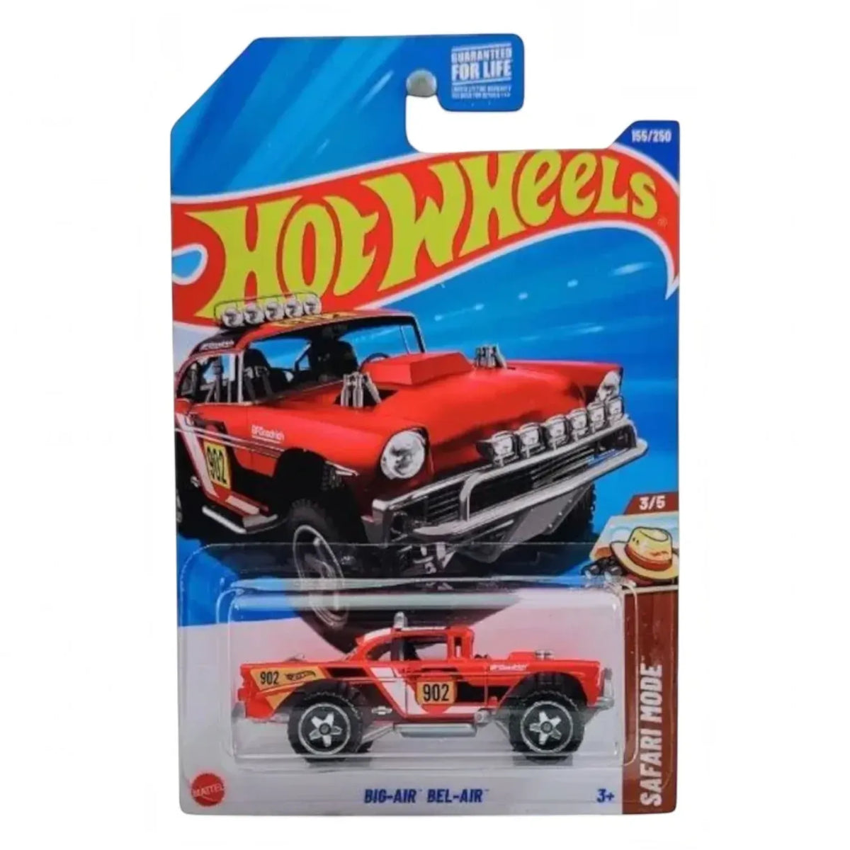Hot Wheels Safari Mode Big-Air Bel Air Vehicle