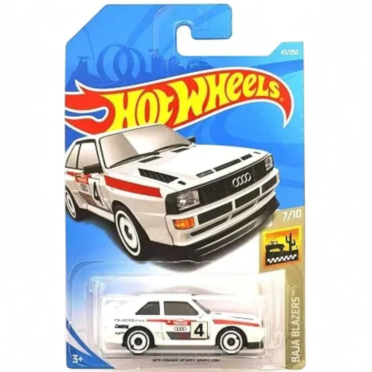 Hot Wheels Audi Sport Quattro Rally Champion Vehicle