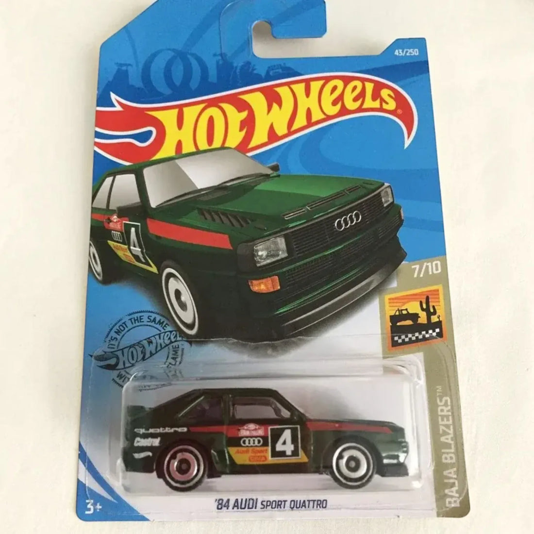 Hot Wheels Audi Sport Quattro Rally Champion Vehicle