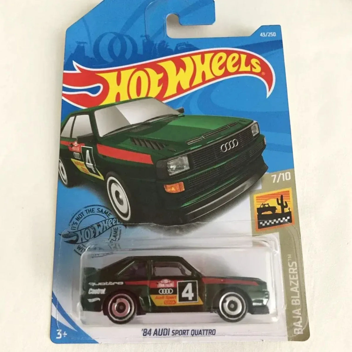Hot Wheels Audi Sport Quattro Rally Champion Vehicle
