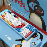 Pingu Nostalgia Wireless Keyboard And Mouse Set