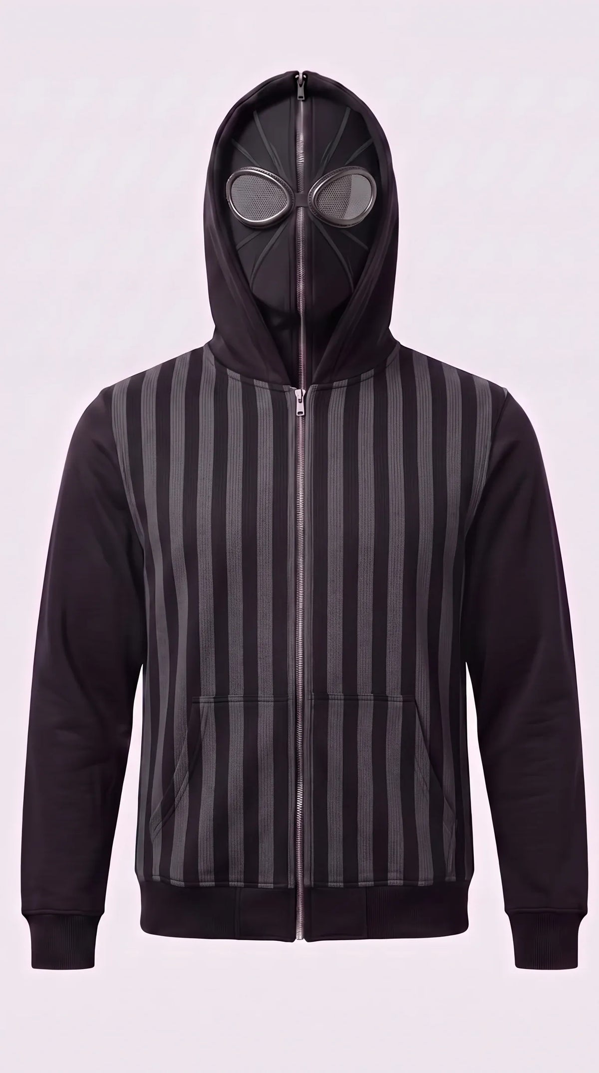 Spiderman Full Zip Mask Cosplay Hoodie