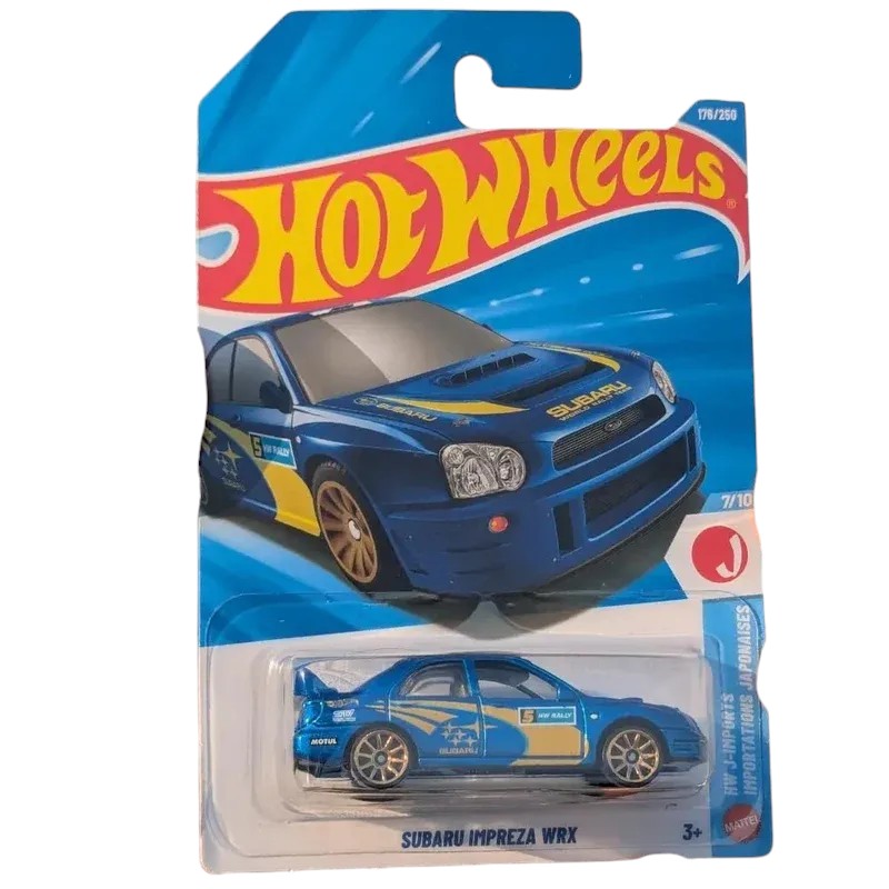 Hot Wheels Subaru Impreza WRX Rally Edition