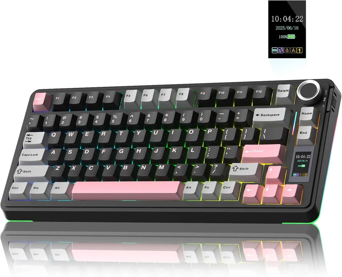 AULA S75 Pro Smart Display Mechanical Gaming Keyboard