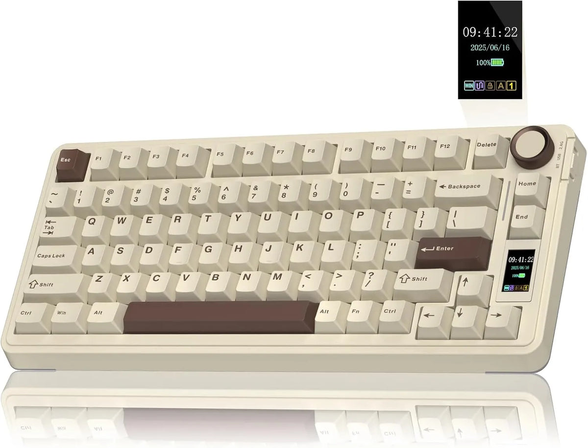 AULA S75 Pro Smart Display Mechanical Gaming Keyboard