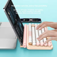 Retro Chic Typewriter Wireless Tablet Keyboard