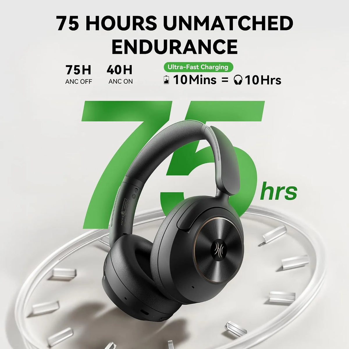 OneOdio Focus A6 Hybrid ANC Wireless Headphones