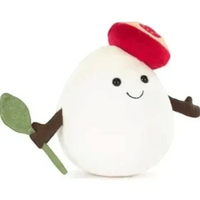 JC Amuseables Boiled Egg Painter Keepsake Plush