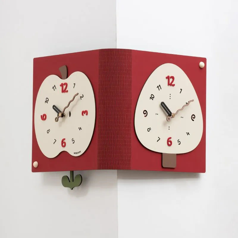 Orchard Storybook Corner Pendulum Clock