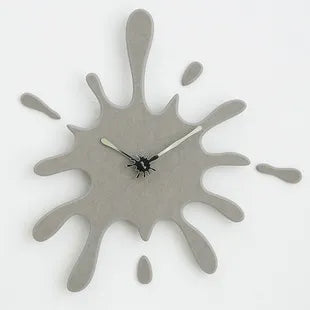 Chroma Splash Paint Splatter Wall Clock