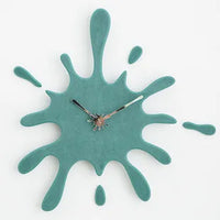 Chroma Splash Paint Splatter Wall Clock