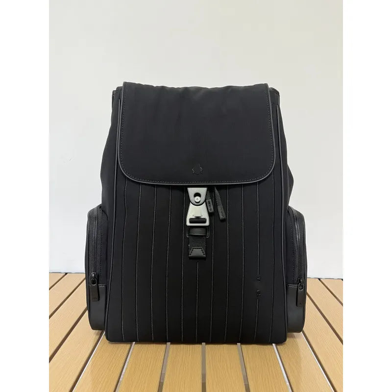 Luxury Rimo Architectural Flap Rucksack Backpack