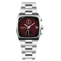 Lareina Rita Cushion Chronograph Steel Bracelet Watch
