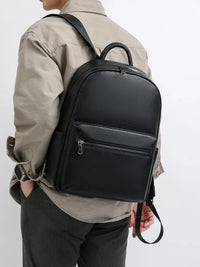 B-Mountain Obsidian Pebbled Minimalist Backpack