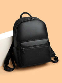 B-Mountain Obsidian Pebbled Minimalist Backpack