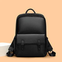B-Mountain Obsidian Pebbled Minimalist Backpack