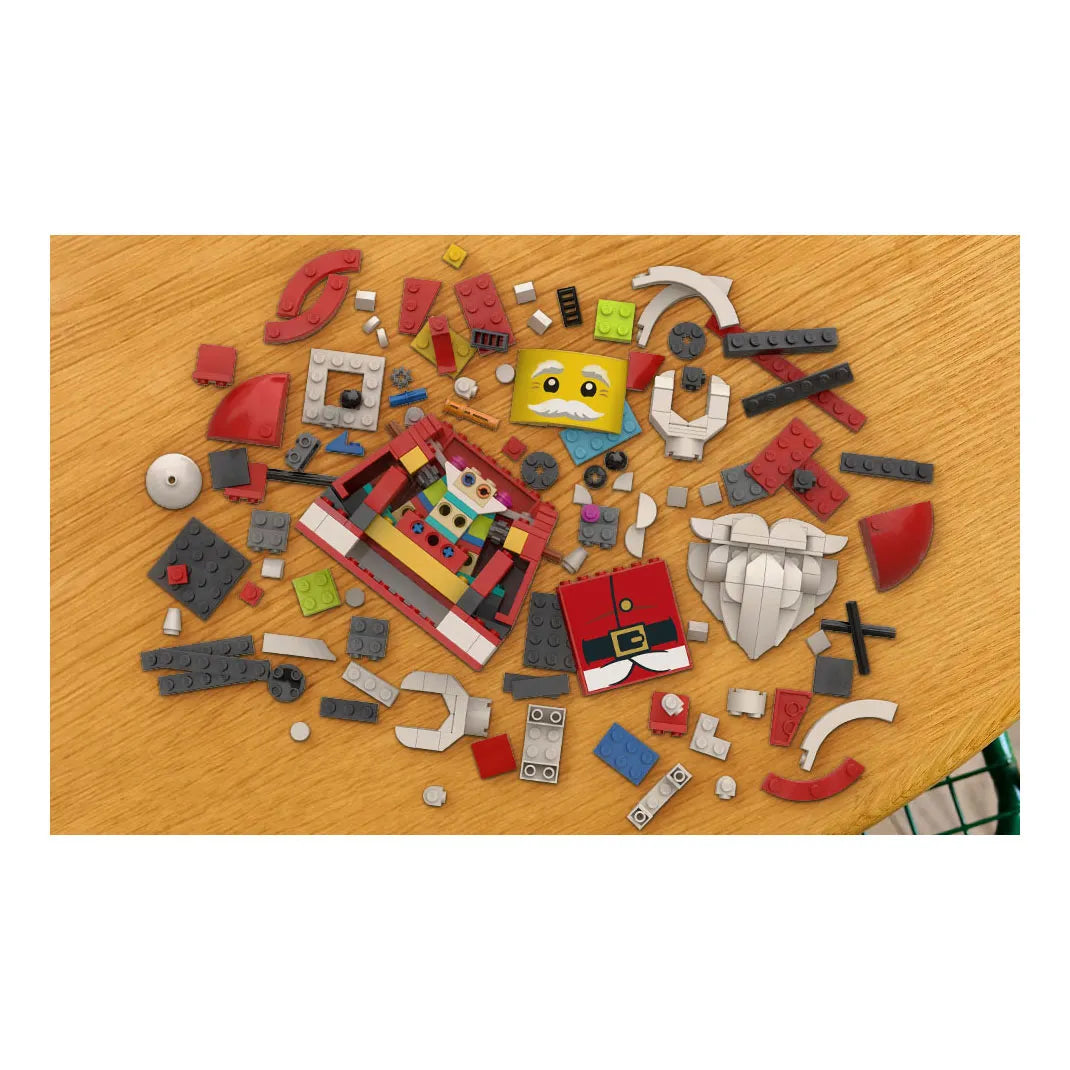 Santa Minifigure 40820 Building Set (761 Pcs)