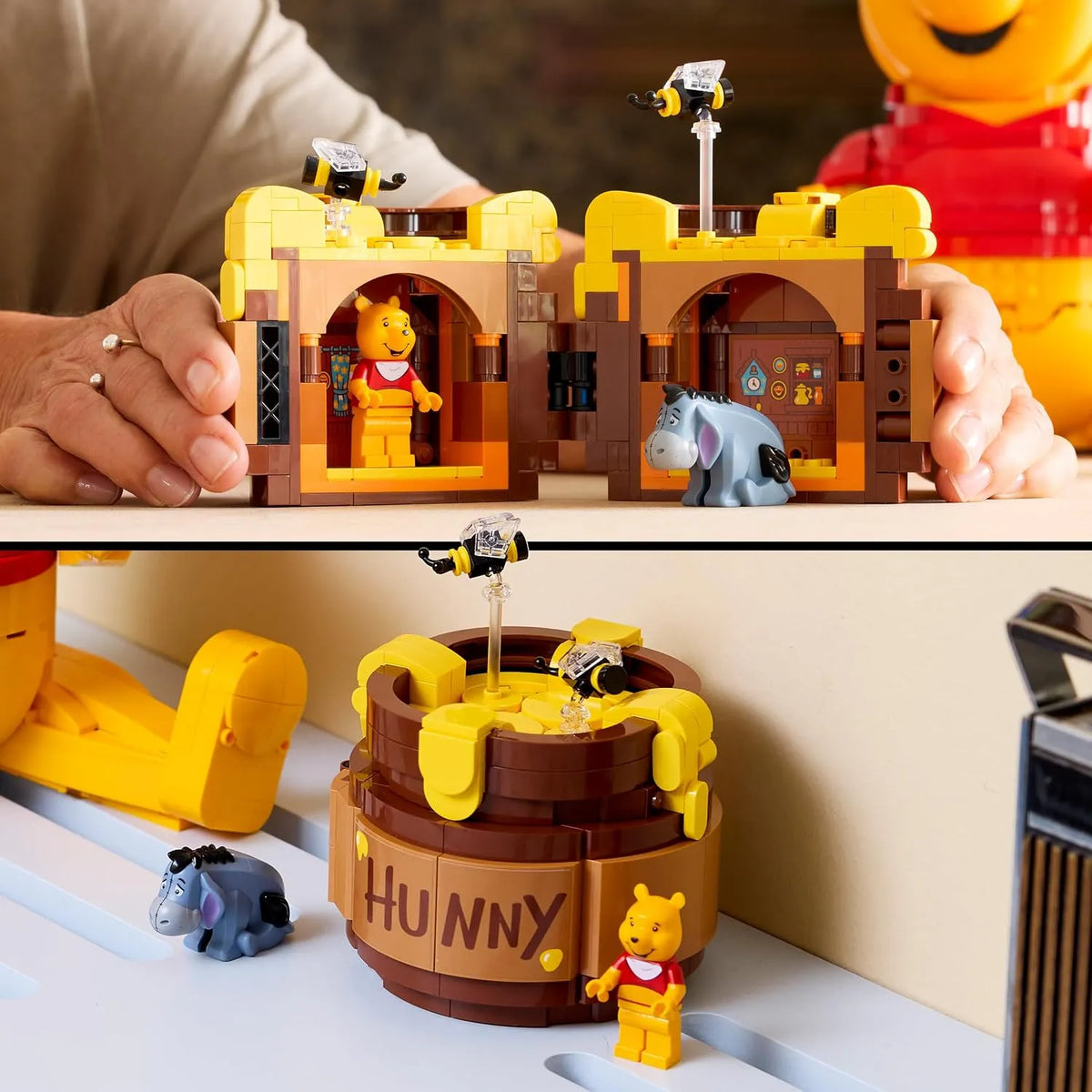 DZNY 43300 Winnie the Pooh Hunny Pot Building Set (1399 Pcs)