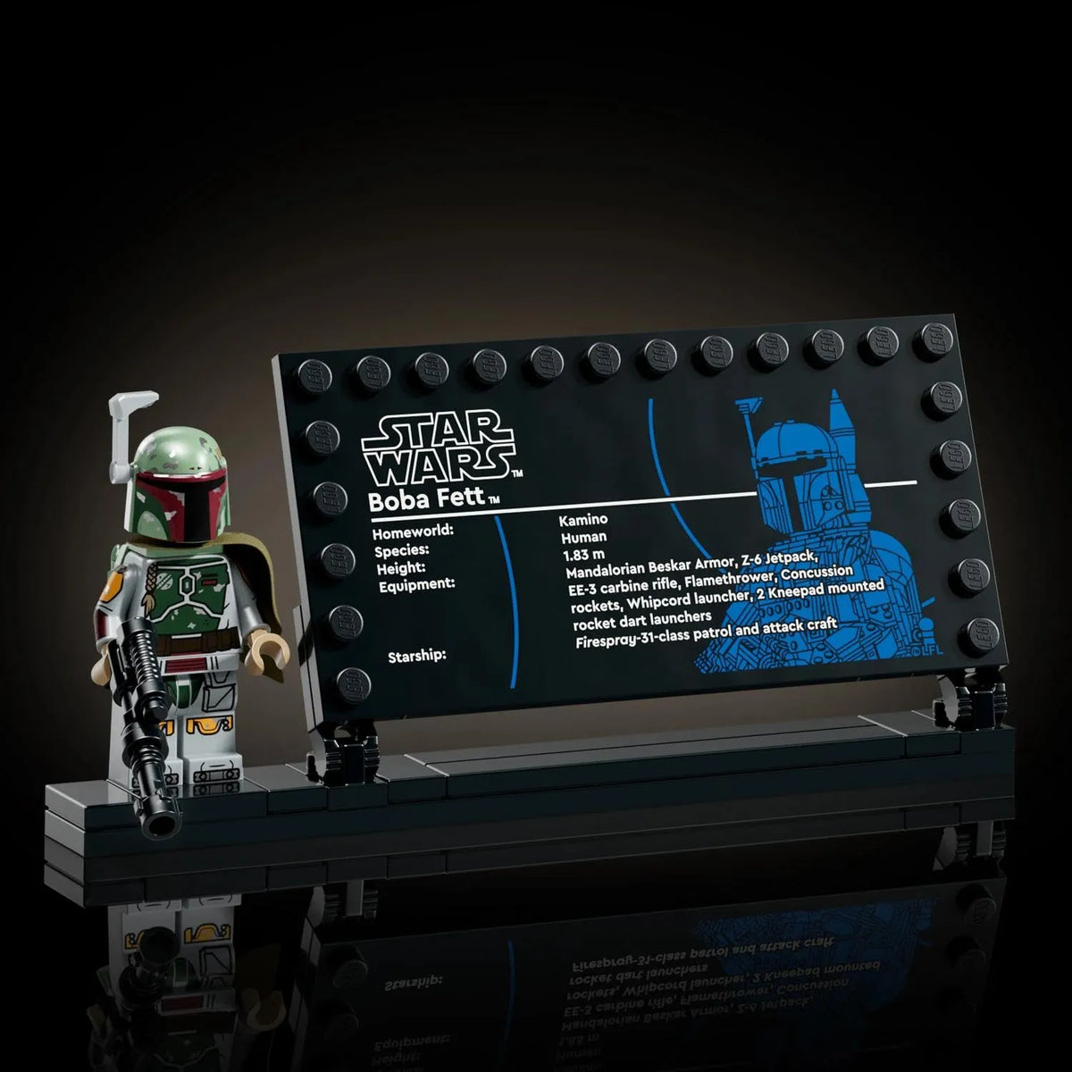 Star Wars 75455 Boba Fett Building Set (1544 Pcs)