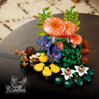 Botanicals 11505 Woodland Mushrooms Building Set (805 Pcs)