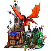 D&D 21348 Red Dragon’s Tale Building Set (3745 Pcs)