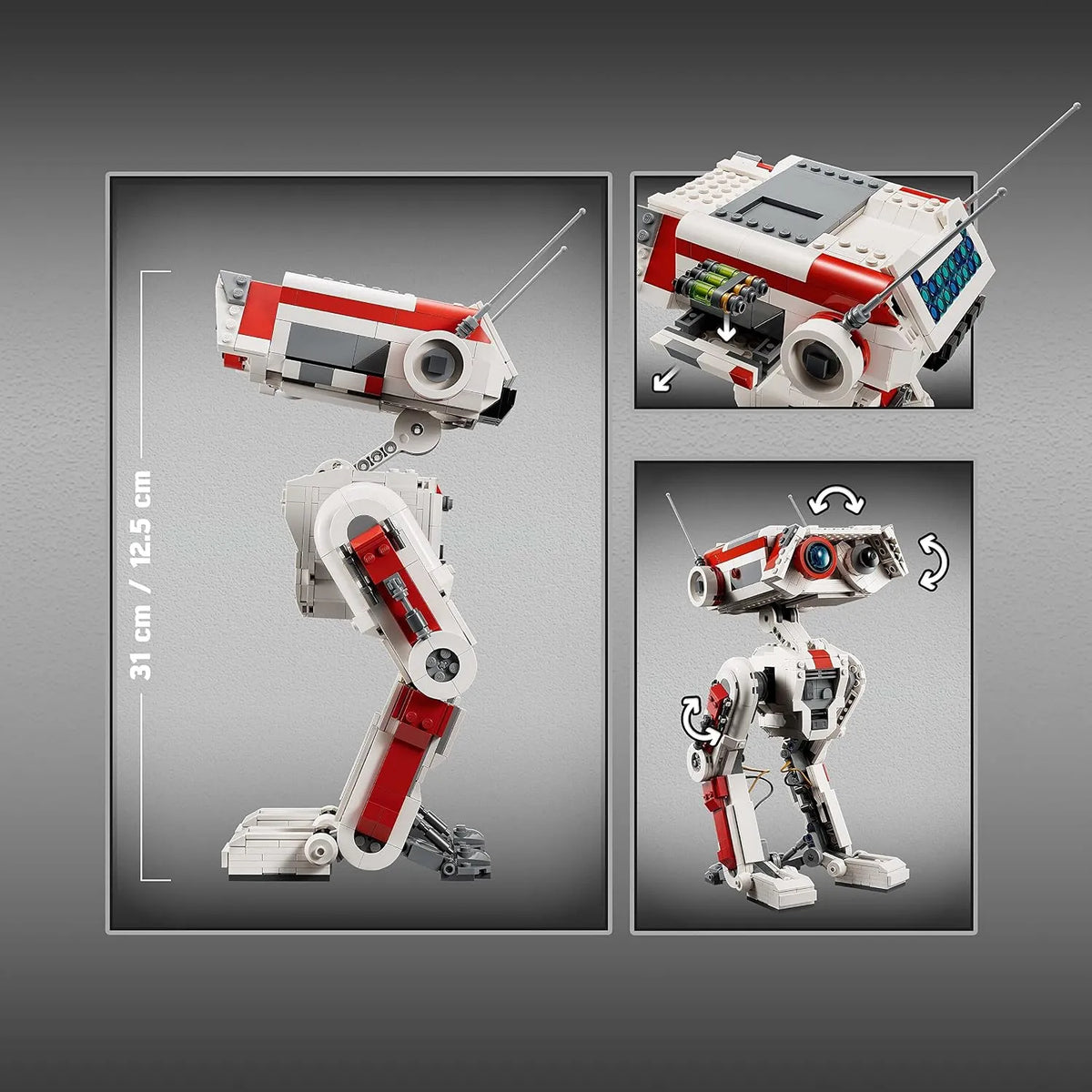 Star Wars BD-1 75335 Exploration Droid Building Set (1062 Pcs)