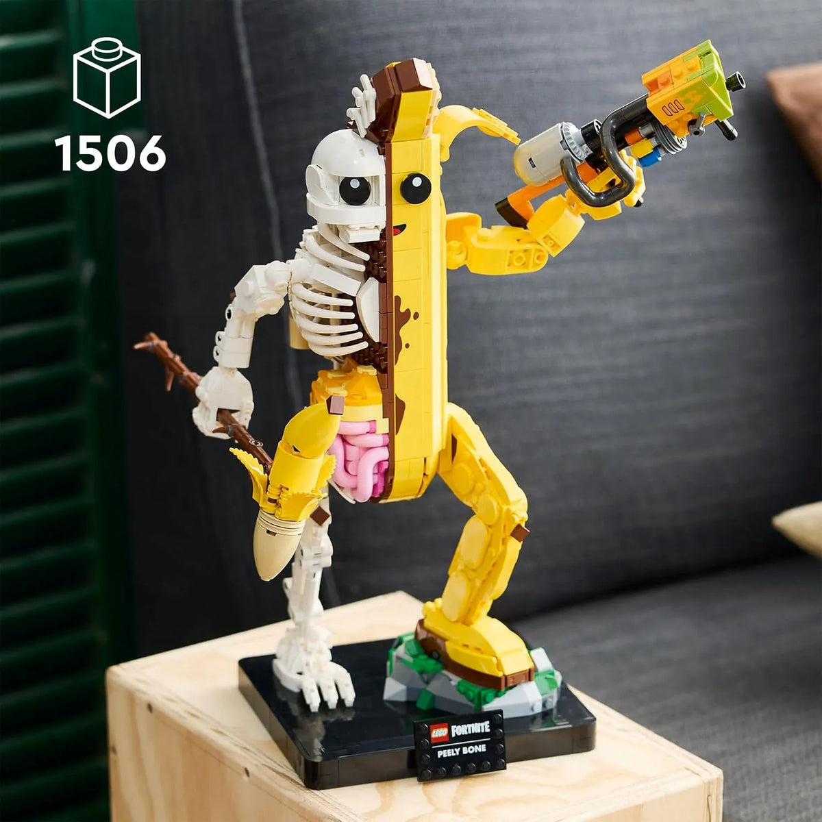 Fortnite Peely Bone 77072 Display Building Set (1414 Pcs)