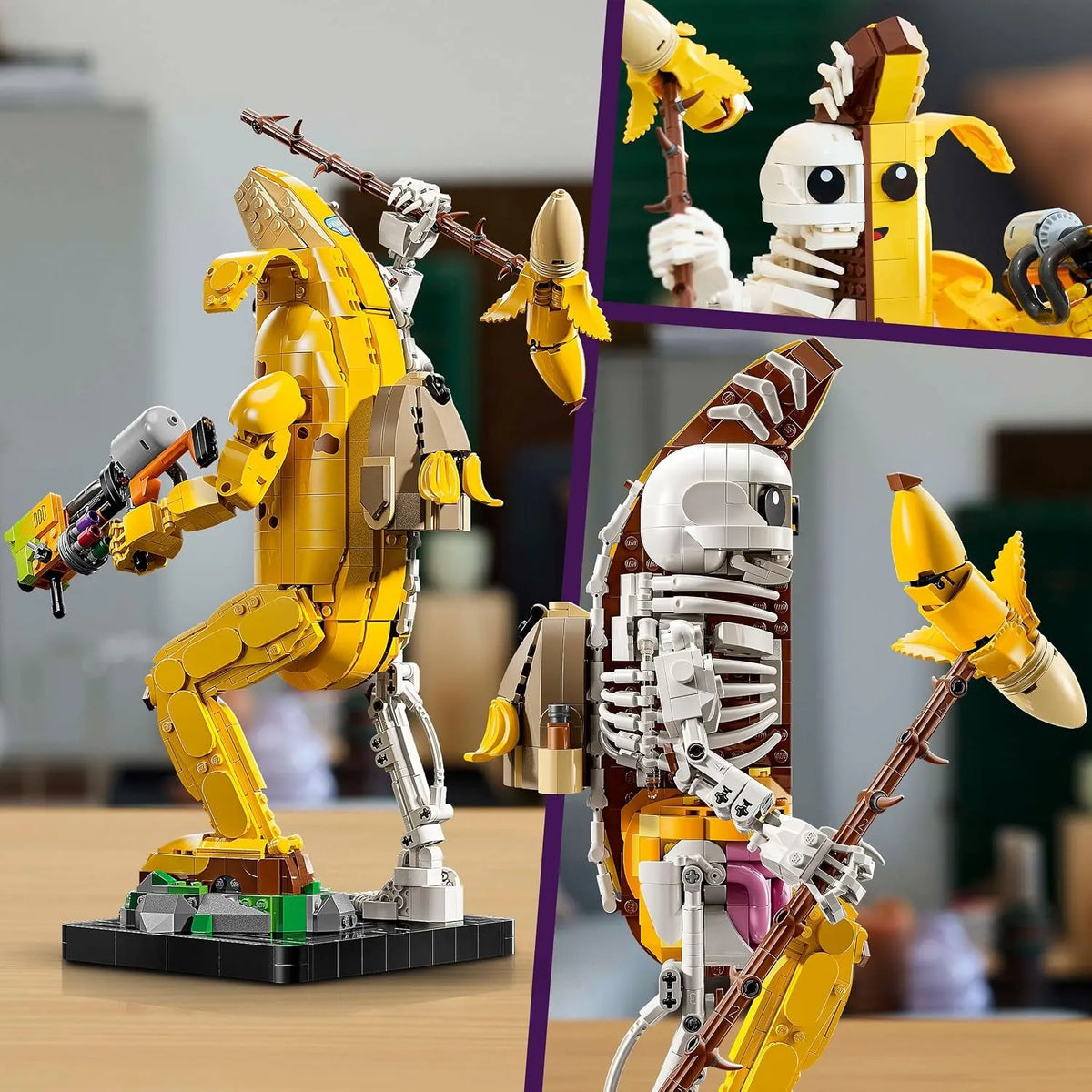 Fortnite Peely Bone 77072 Display Building Set (1414 Pcs)