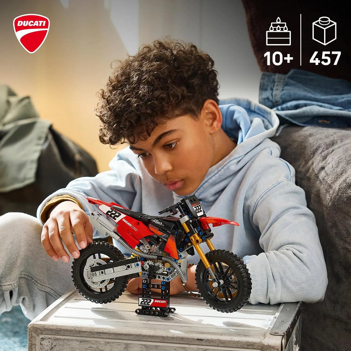 Technic Ducati Desmo450 MX 42238 Building Set (457 Pcs)