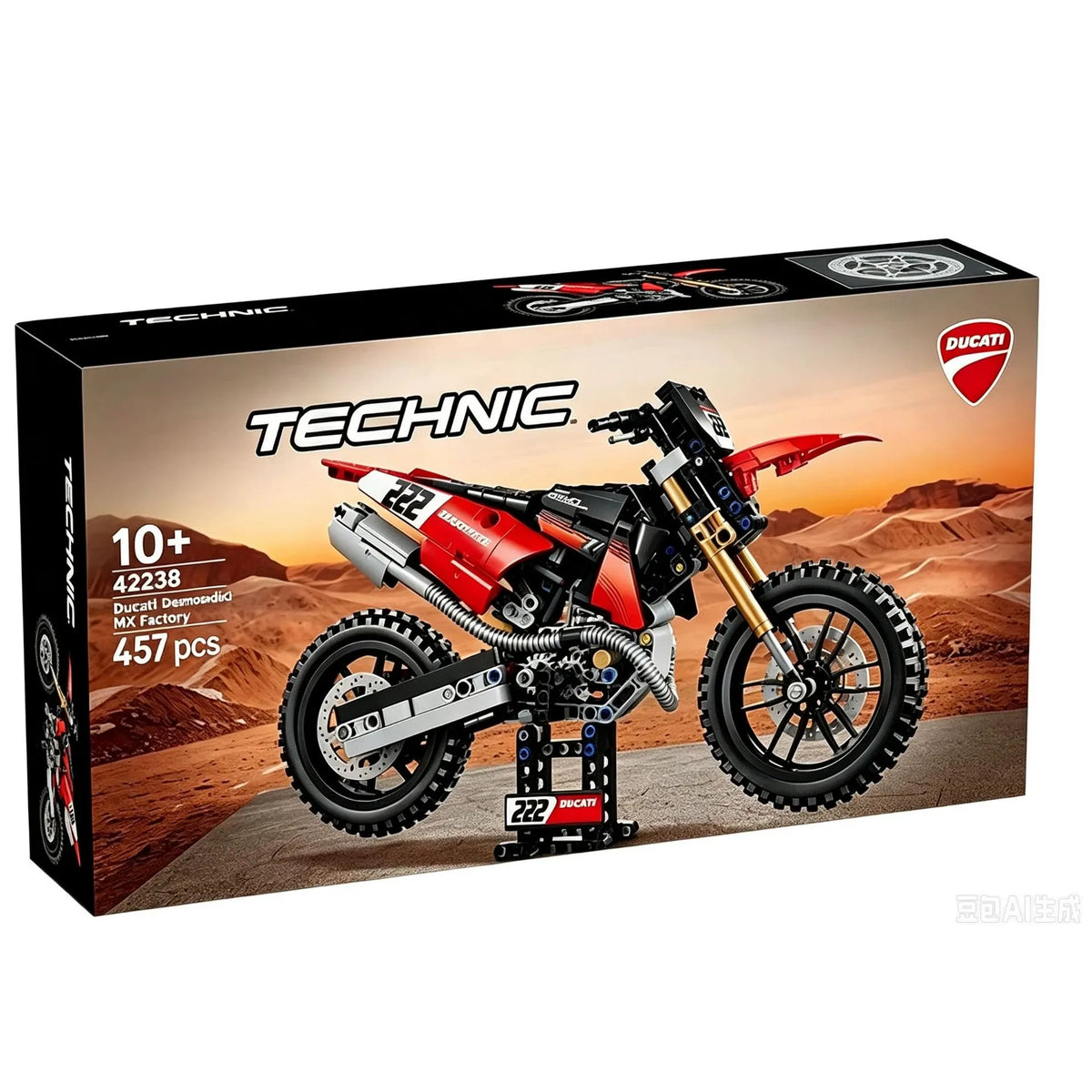 Technic Ducati Desmo450 MX 42238 Building Set (457 Pcs)