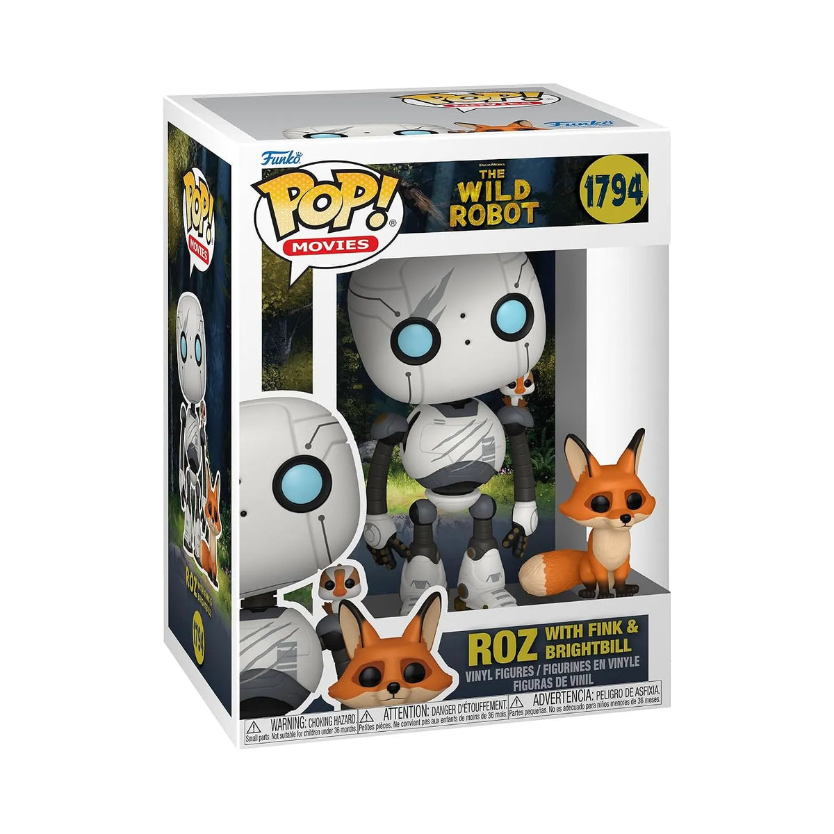 Funko Pop The Wild Robot Roz 1794 Figure