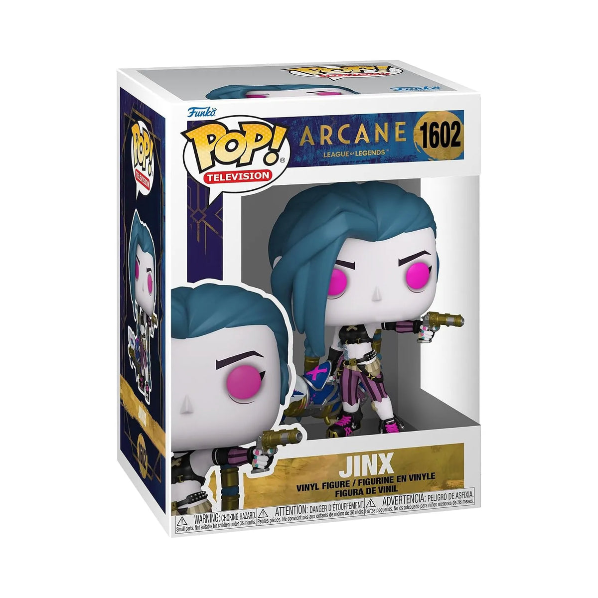 Funko Pop Arcane Jinx #1602 Vinyl Figure