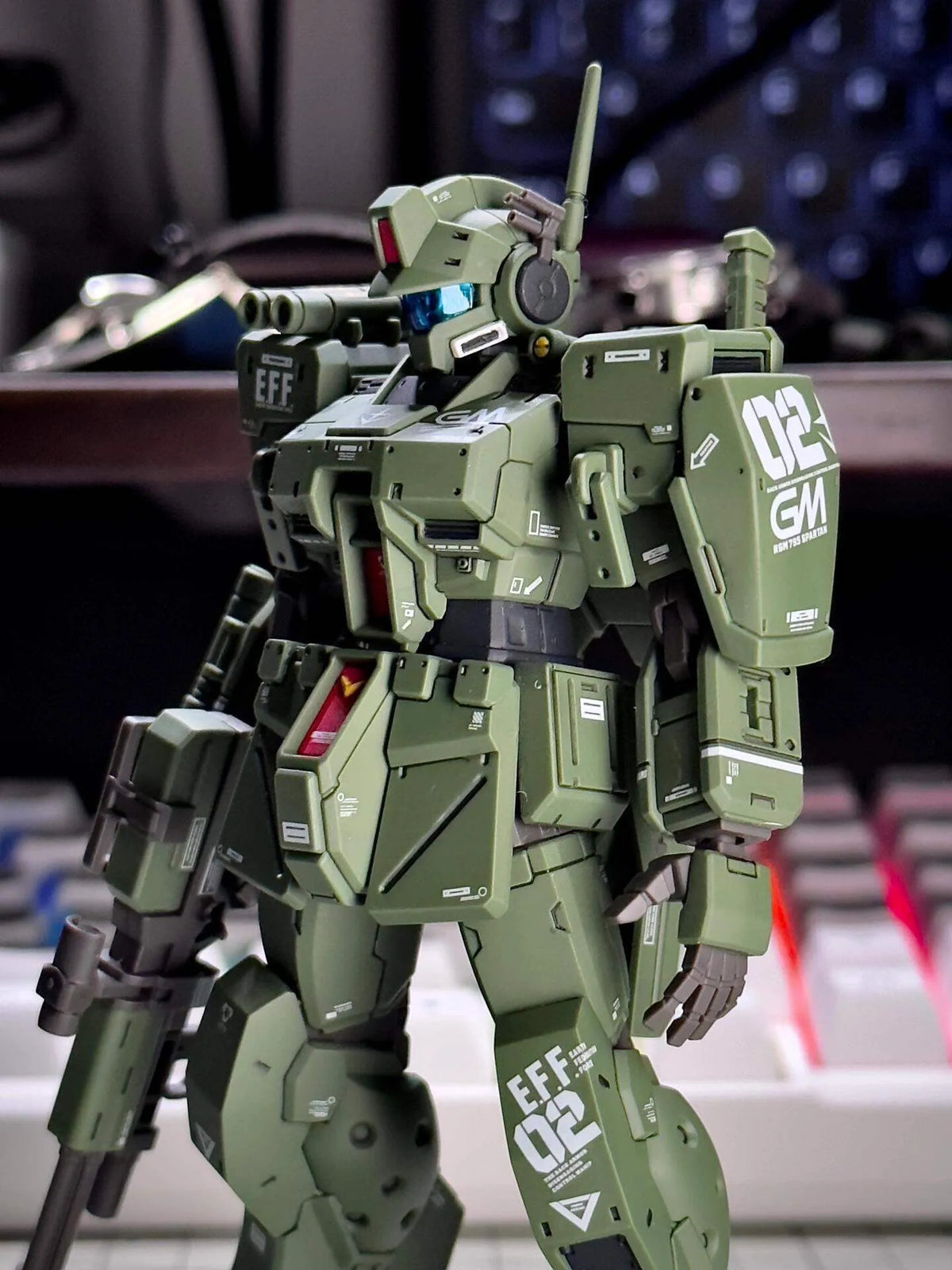 XFS HG 1/144 RGM-79S GM Spartan Model Kit