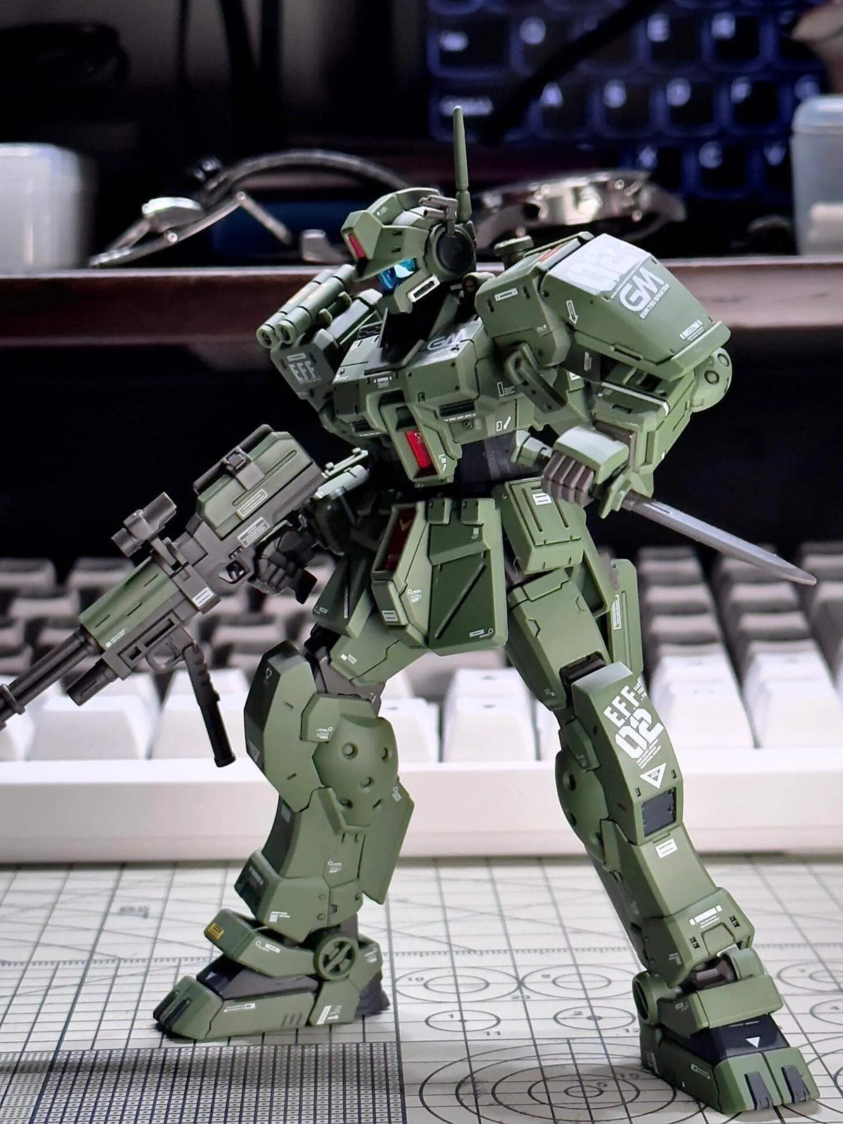 XFS HG 1/144 RGM-79S GM Spartan Model Kit