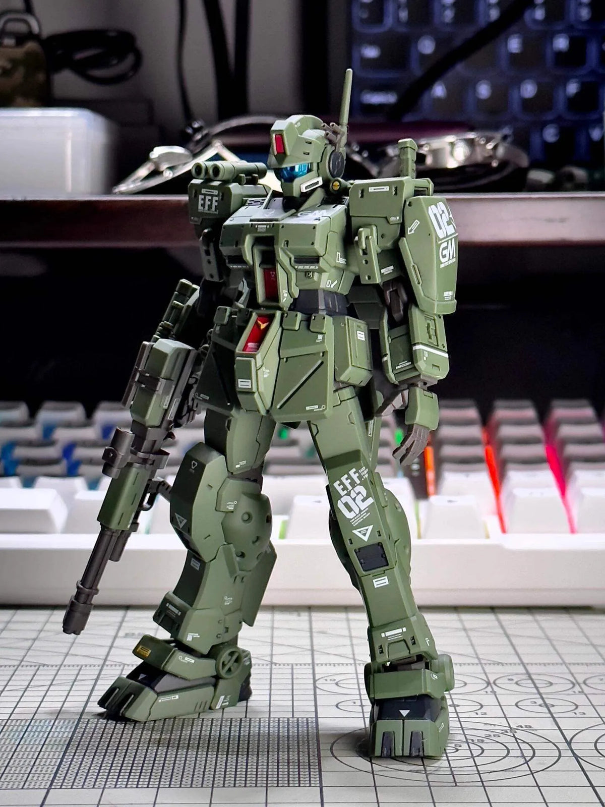 XFS HG 1/144 RGM-79S GM Spartan Model Kit