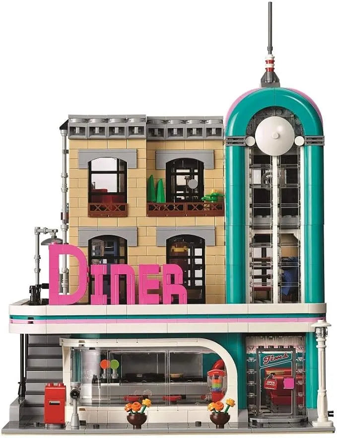 Creator Downtown Diner 10260 Building Set (2480 Pcs)