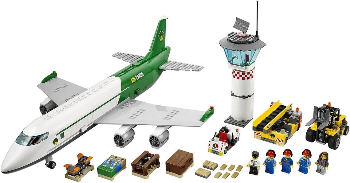 City Cargo Terminal 60022 Airport Building Set (658 Pcs)