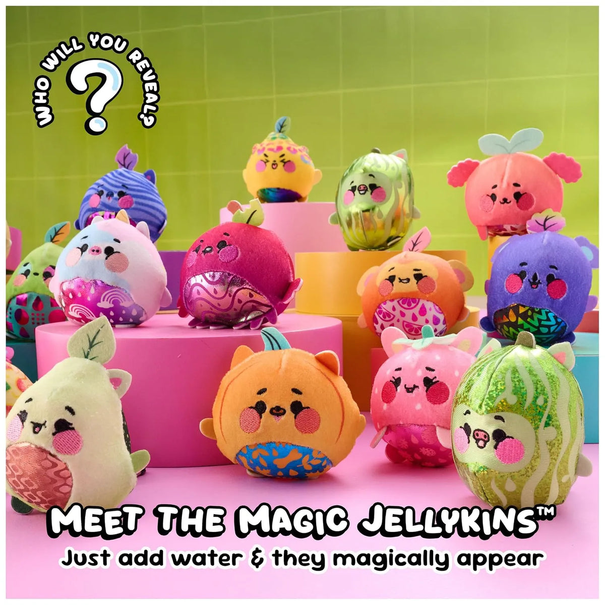 Magic Jellykins Water Reveal Sensory Box (Set of 8)