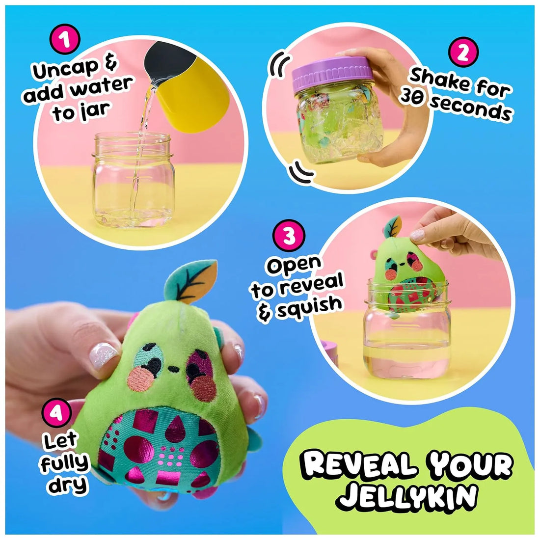 Magic Jellykins Water Reveal Sensory Box (Set of 8)