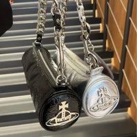 VW Cylinder Orb Metallic Chain Barrel Sling
