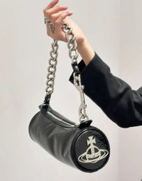 VW Cylinder Orb Metallic Chain Barrel Sling