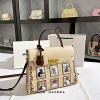 Mack Jhosel Tarot Studded Kelly Satchel