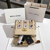 Mack Jhosel Tarot Studded Kelly Satchel