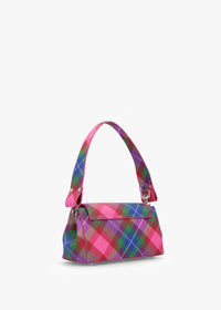VW Hazel Medium Candy Tartan Flap Shoulder Bag
