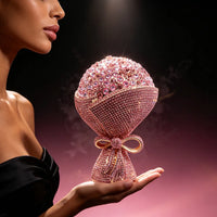 Floral Bouquet Minaudière Evening Clutch