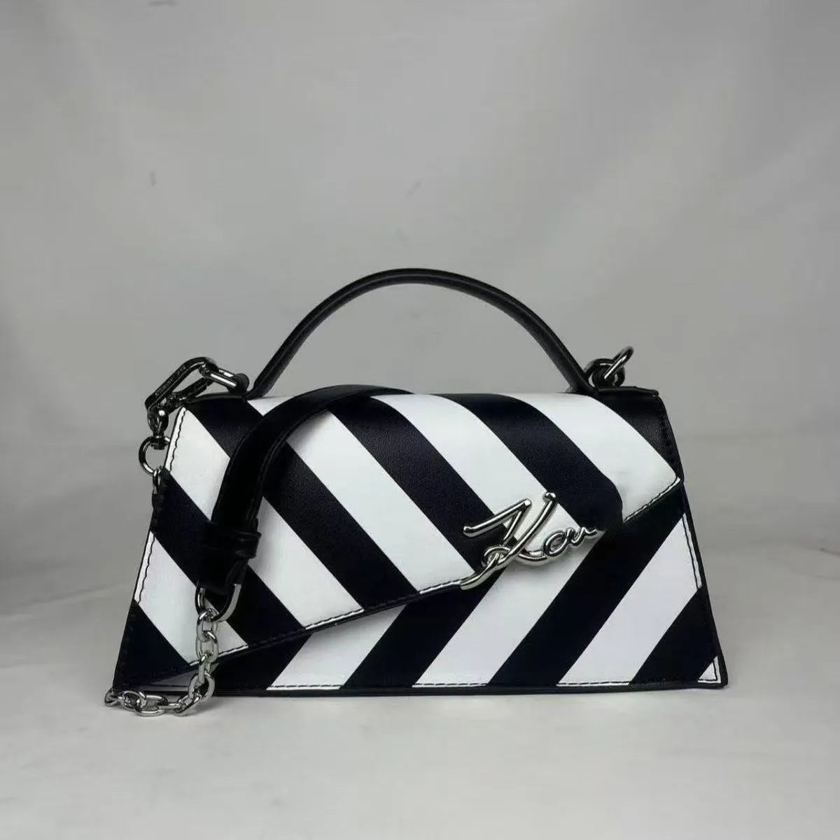KL Asymmetrical Autograph Chain Sling
