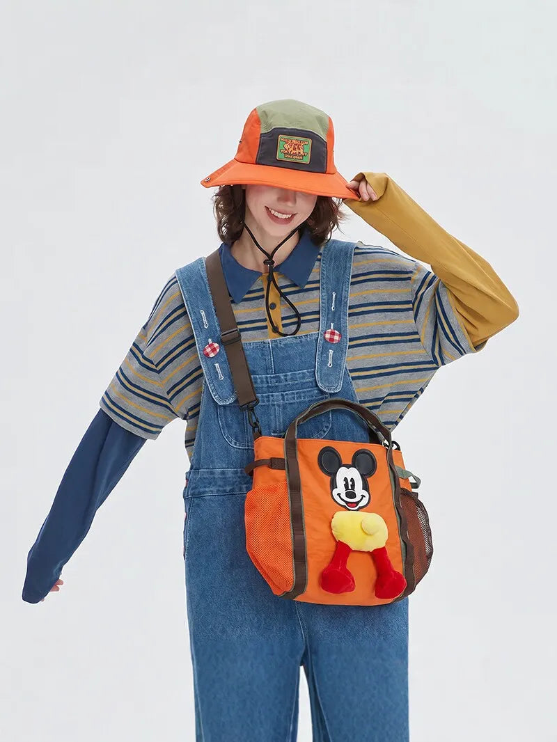 DZNY Mickey Colorblock Crossbody Bag