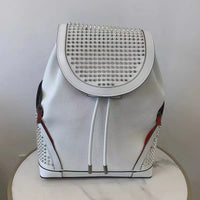 ChrisLB Explorafunk Spiked Calfskin Backpack