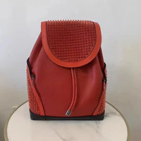 ChrisLB Explorafunk Spiked Calfskin Backpack