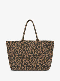 Anine Bing Leo Leopard Print Carryall Tote